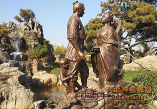 铸铜圆雕制作